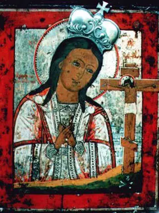 Ахтырская икона коронованной Божьей Матери