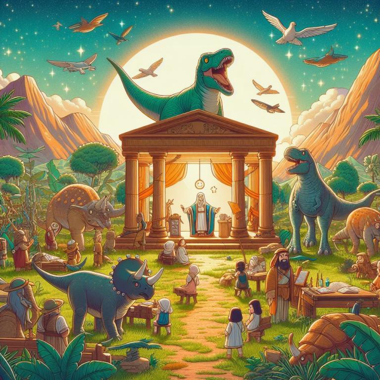 Библия и динозавры: Мнения ученых