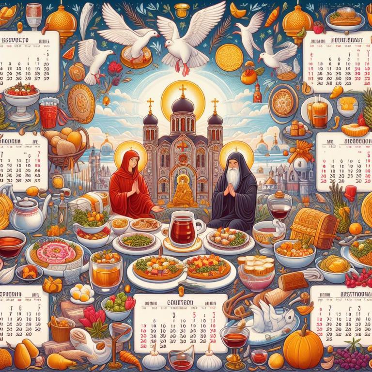 Календарь православных постов и трапез на 2023 год: Смысл поста в православии