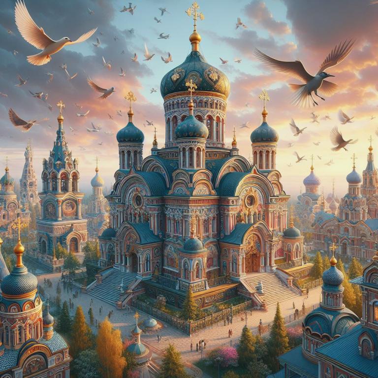 Самые красивые православные храмы и монастыри России