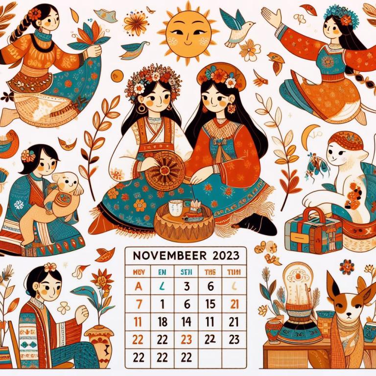 Народный календарь праздников на ноябрь 2023 года с приметами на каждый день: Календарь народных праздников на ноябрь