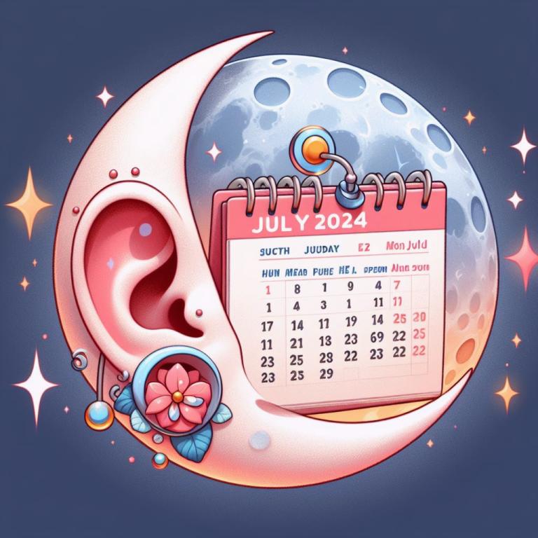 Лунный календарь прокалывания ушей на июль 2024 года: Лунный календарь для прокалывания ушей на июль 2024 года таблица
