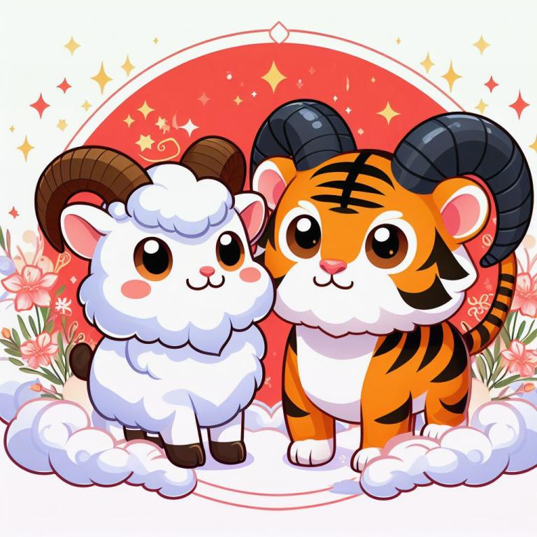 Совместимость Тигра и Козы: Дружба между Тигром и Козой по китайскому календарю
