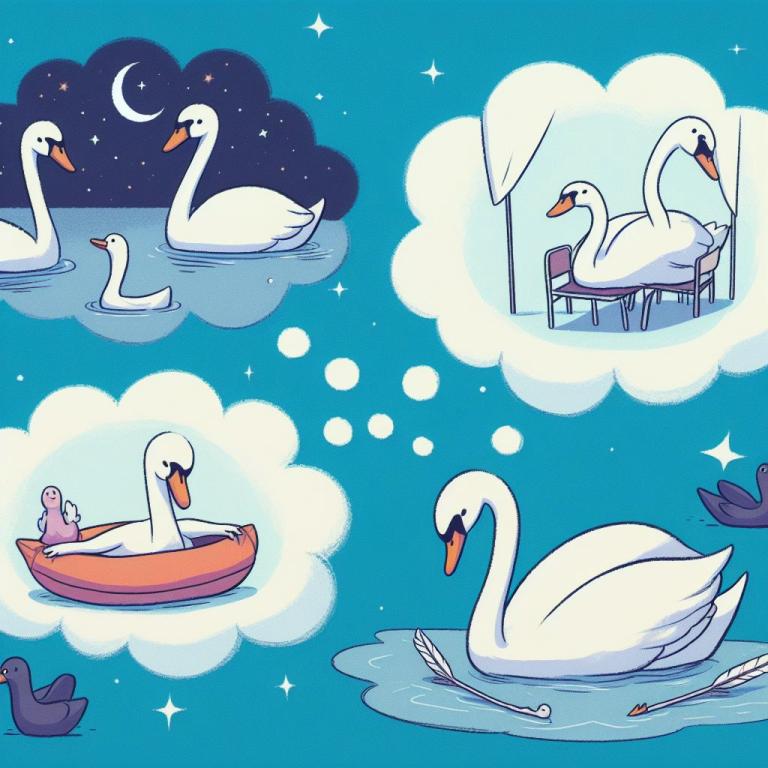 К чему снятся лебеди: Трактовка сна в различных сонниках