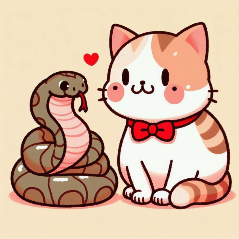 Совместимость Кота и Змеи: Гороскоп совместимости Кролика (Кота) и Змеи в любви по восточному гороскопу