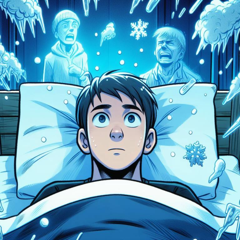 Видеть во сне замерзающего человека: Холод по соннику Фрейда