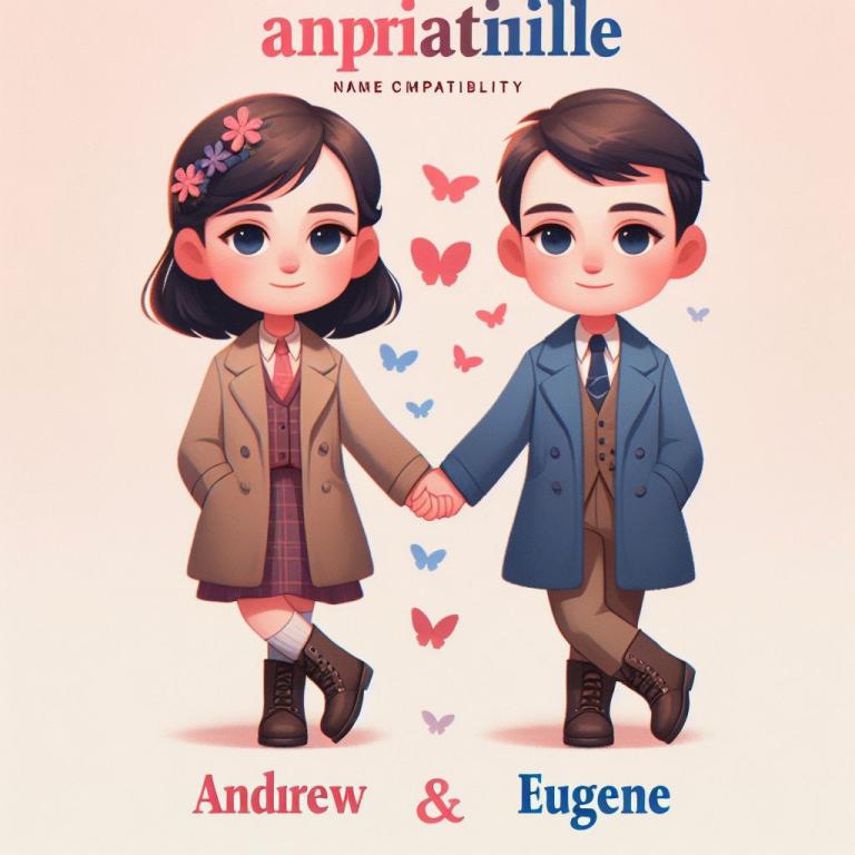 Совместимость имен Андрей и Евгения: Общие буквы в именах