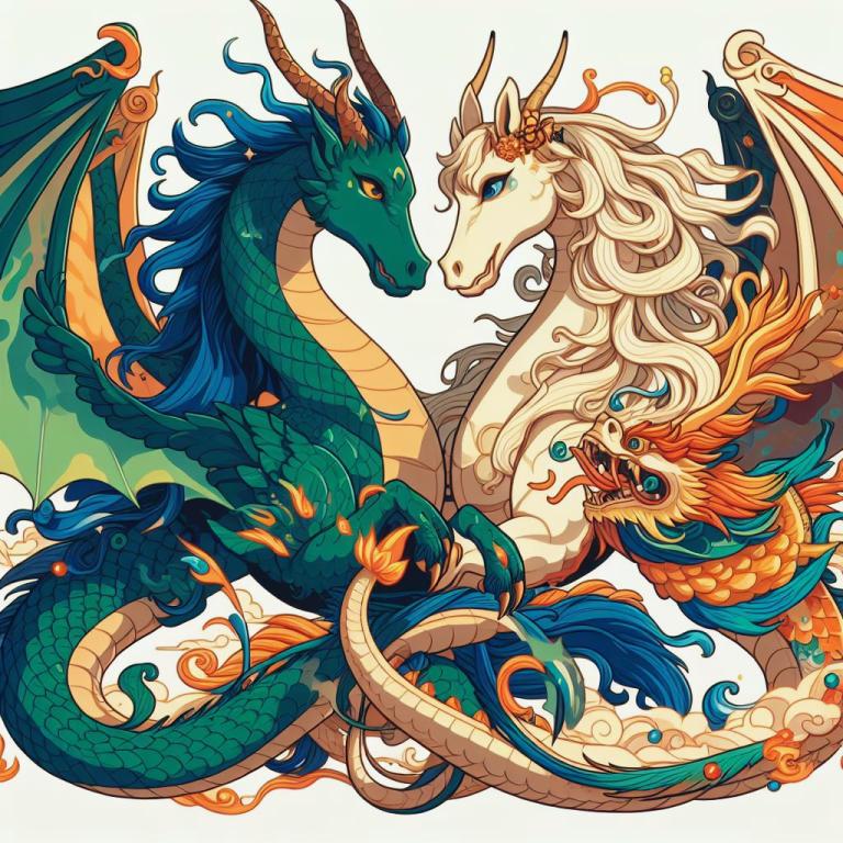 Совместимость Дракона и Лошади: Дружба между Драконом и Лошадью по китайскому календарю