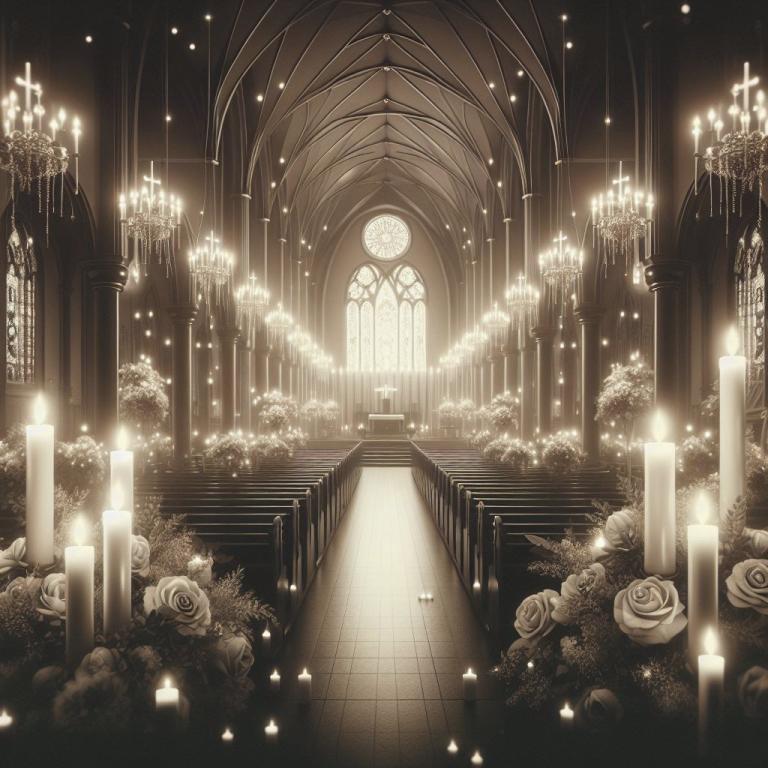 Свечи на похоронах: Что делать со свечами