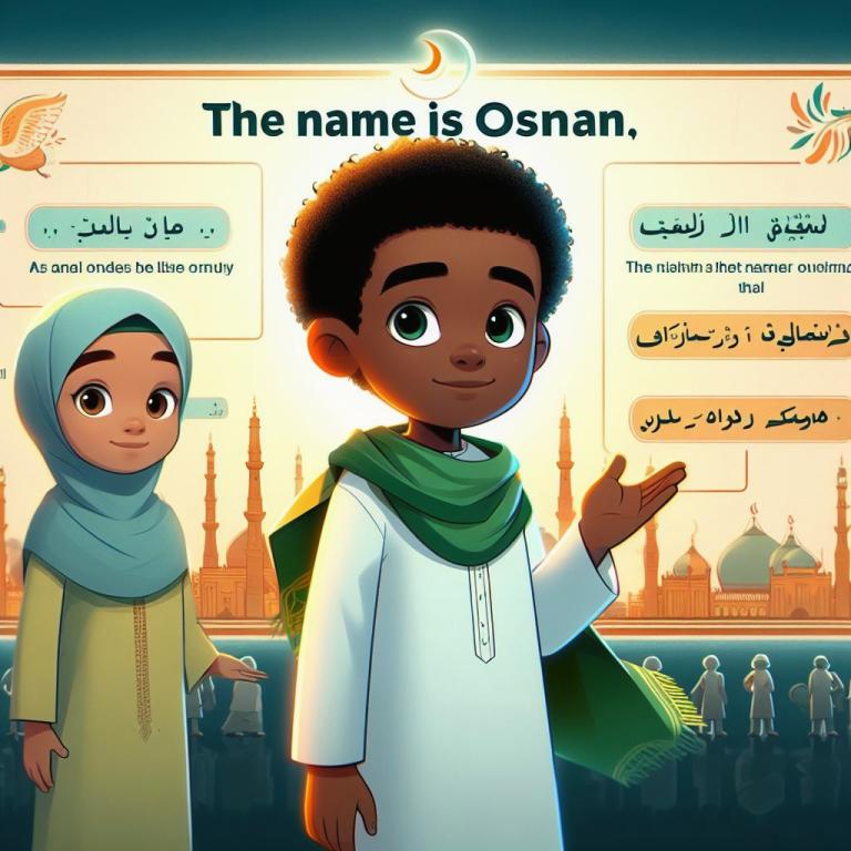 Значение имени Осман: Правильное написание имени Осман