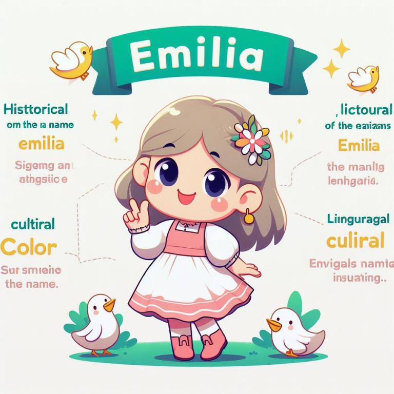 Что значит имя Эмилия: Судьба девушки с именем Эмилия