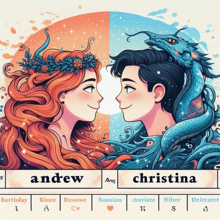 Совместимость имен Андрей и Кристина: Общие буквы в именах
