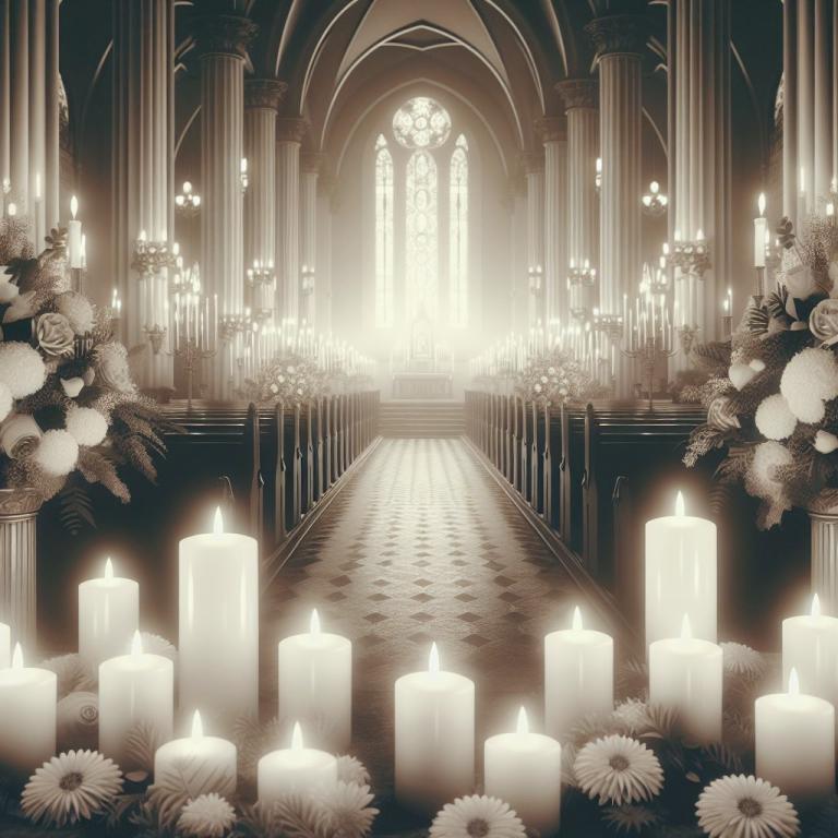 Свечи на похоронах: Как правильно держать похоронную свечу