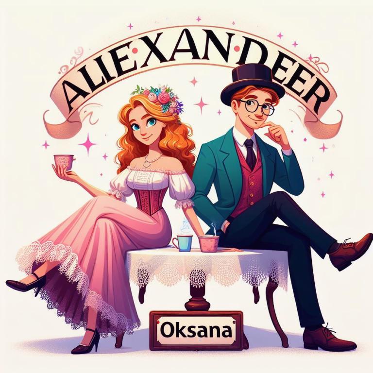 Совместимость имен Александр и Оксана: Общие буквы в именах