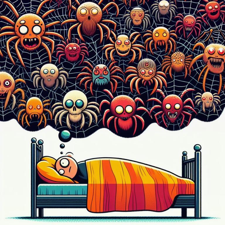 Видеть во сне много пауков