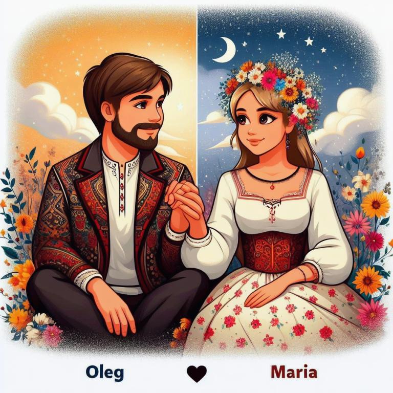 Совместимость имен Олег и Мария: Общие буквы в именах