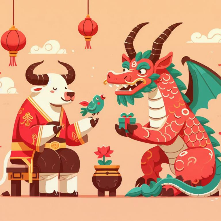 Совместимость Быка и Дракона: Дружба между Быком и Драконом по китайскому календарю