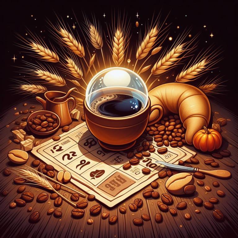 Гадание на зёрнах кофе и пшеницы: Гадание на пшеничном зёрнышке и игральных картах