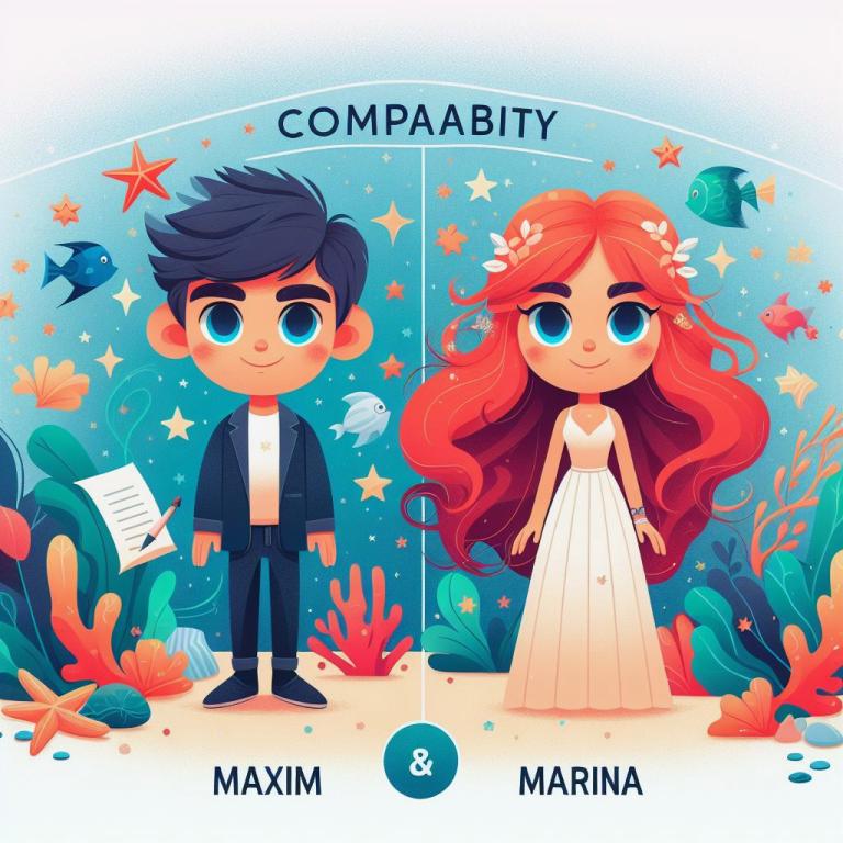 Совместимость имен Максим и Марина: Совместимость по числу имени