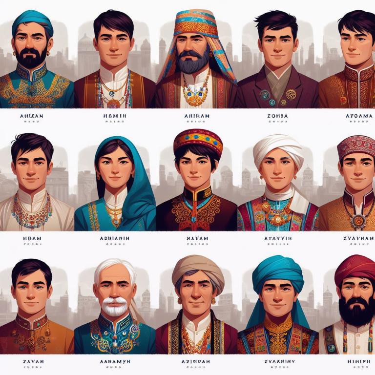 Татарские фамилии: Самая распространенная и популярная татарская фамилия