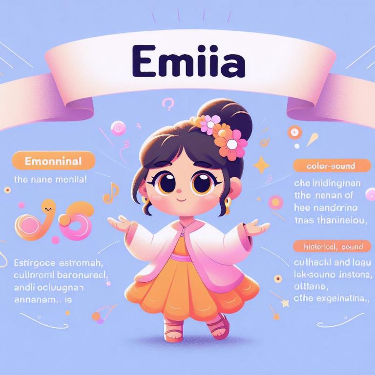 Что значит имя Эмилия: Характеристика имени