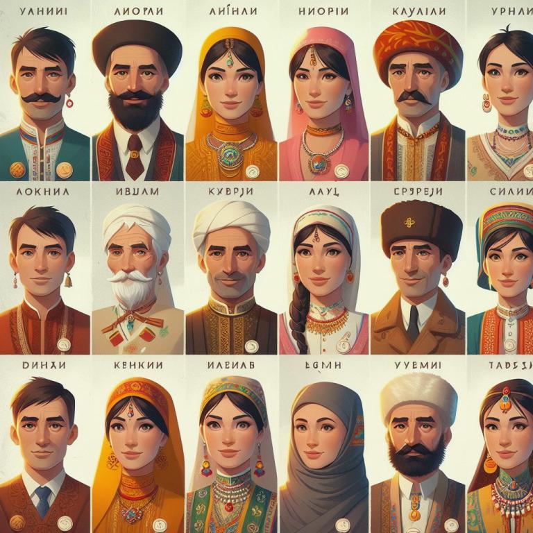 Татарские фамилии: Список красивых мужских и женских фамилий с историей происхождения