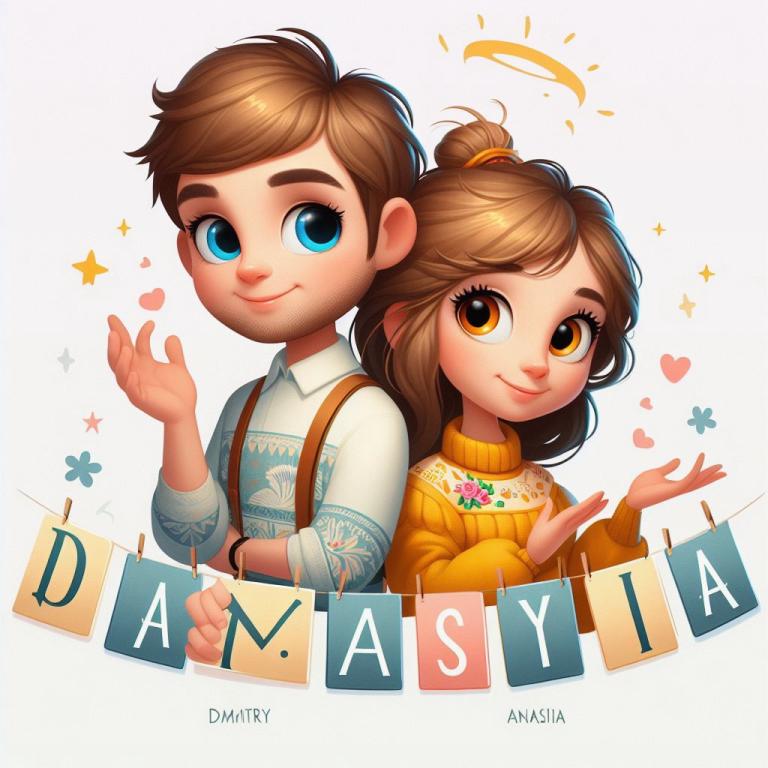 Совместимость имен Дмитрий и Анастасия