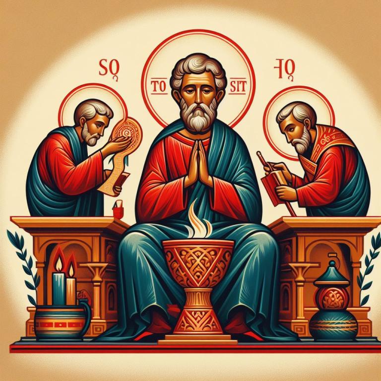 Святой сильвестр икона молитва: Преподобный Сильвестр Обнорский