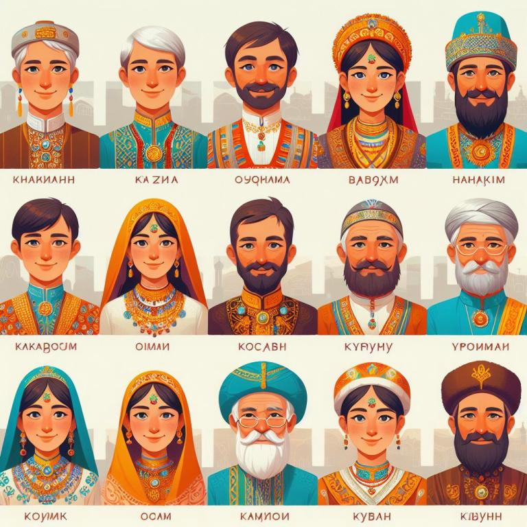 Татарские фамилии: Красивые женские и мужские имена, а также их значения