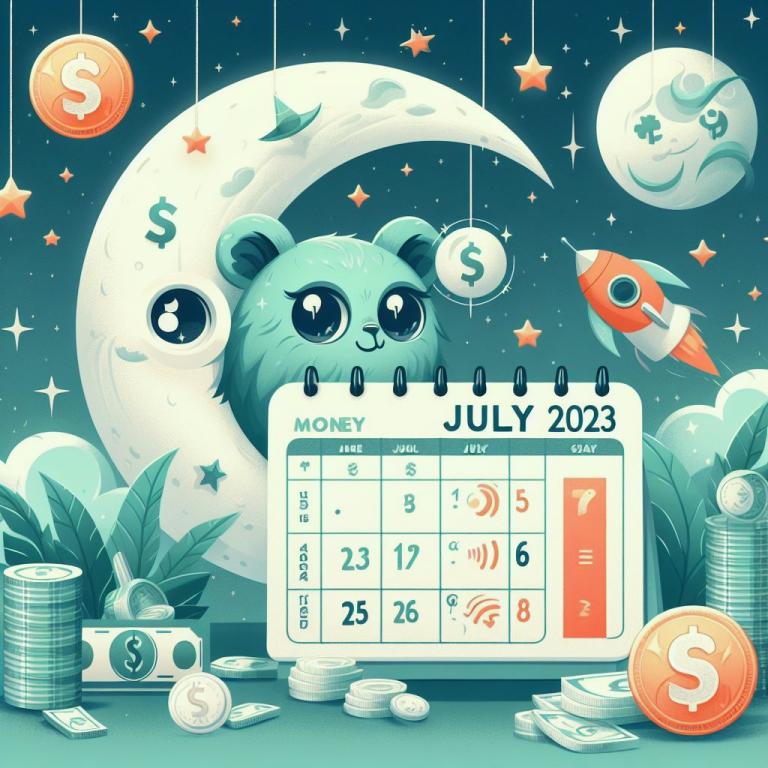 Денежный лунный календарь на июль 2023: Денежный лунный календарь на июль 2023 года