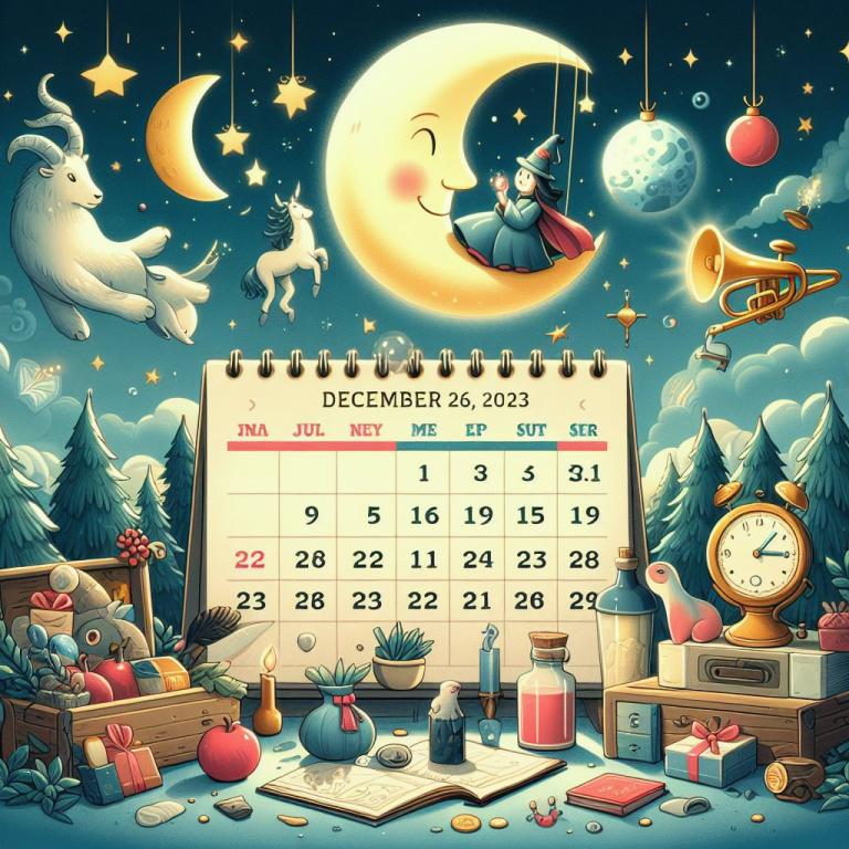 Лунный календарь дел на 26 декабря 2023 года: Дела по лунному календарю на 26 Декабря 2023 года
