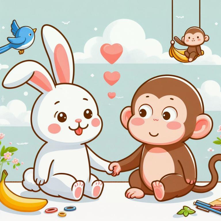 Совместимость Кролика и Обезьяны: Дружба между Кроликом и Обезьяной по китайскому календарю
