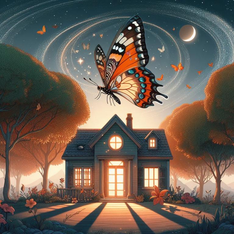 Если бабочка залетела в дом: Если в доме бабочка Шоколадница