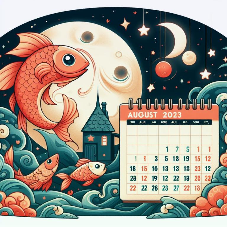 Лунный календарь клева рыбы на Август 2023 года: Календарь рыбака на Август 2023 года