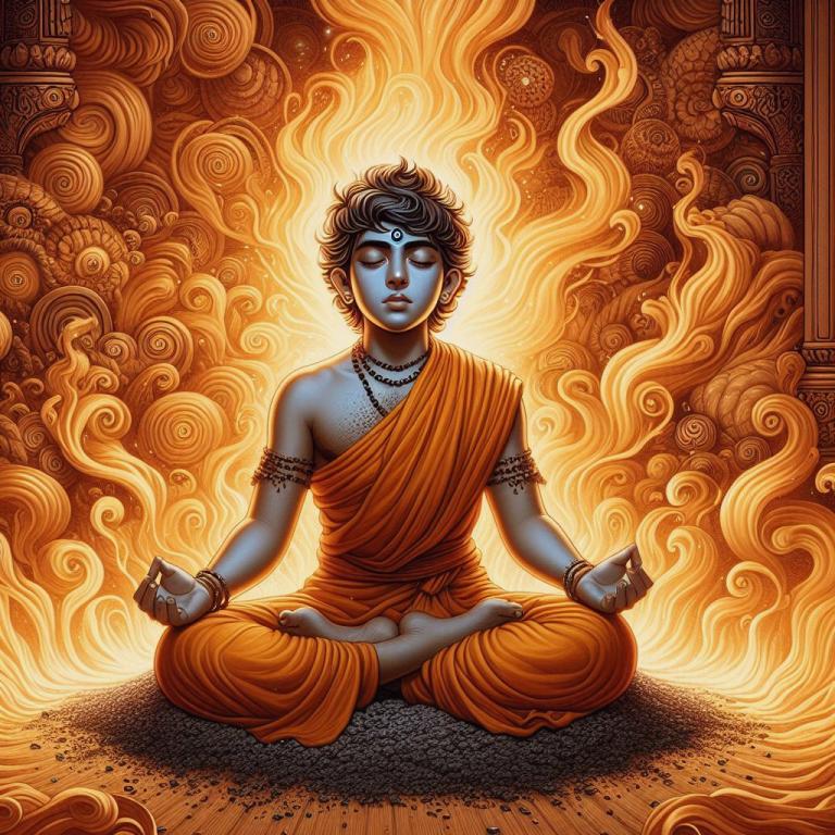 Бхасма – омовение огнем: Этап 1