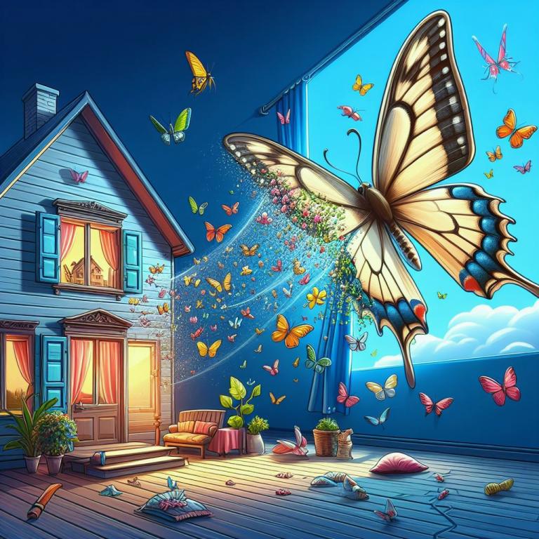 Если бабочка залетела в дом: Народная примета бабочка залетела в дом