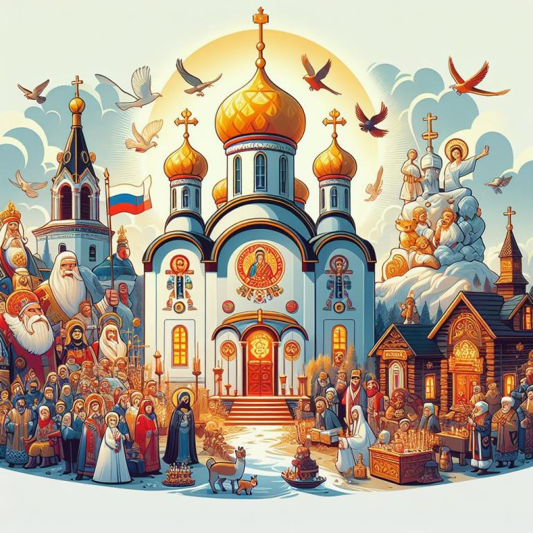 Русская вера и русские традиции: Неделя о слепом. Богослужение
