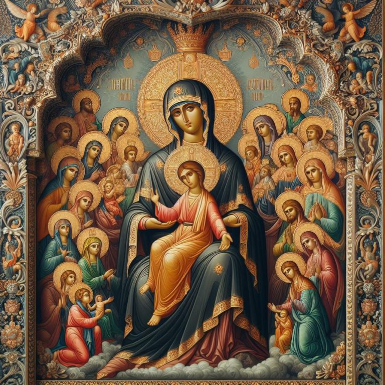 Иверская икона Божией Матери: История иконы