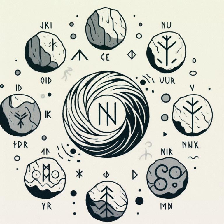 Руна Иса: Символы и описание архетипов