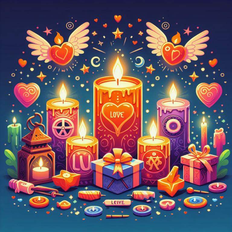 Магия свечей для любви и удачи: Магия со свечами