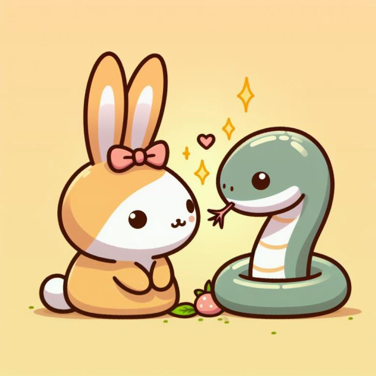 Совместимость Кролика и Змеи: Дружба между Кроликом и Змеей по китайскому календарю
