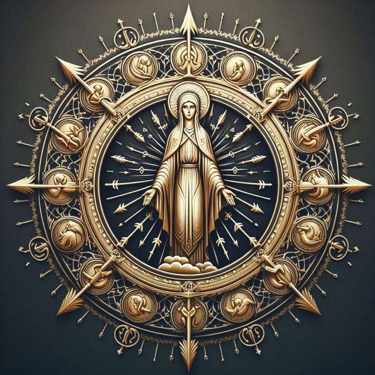Семистрельная икона Божьей Матери: Значение и толкование иконы