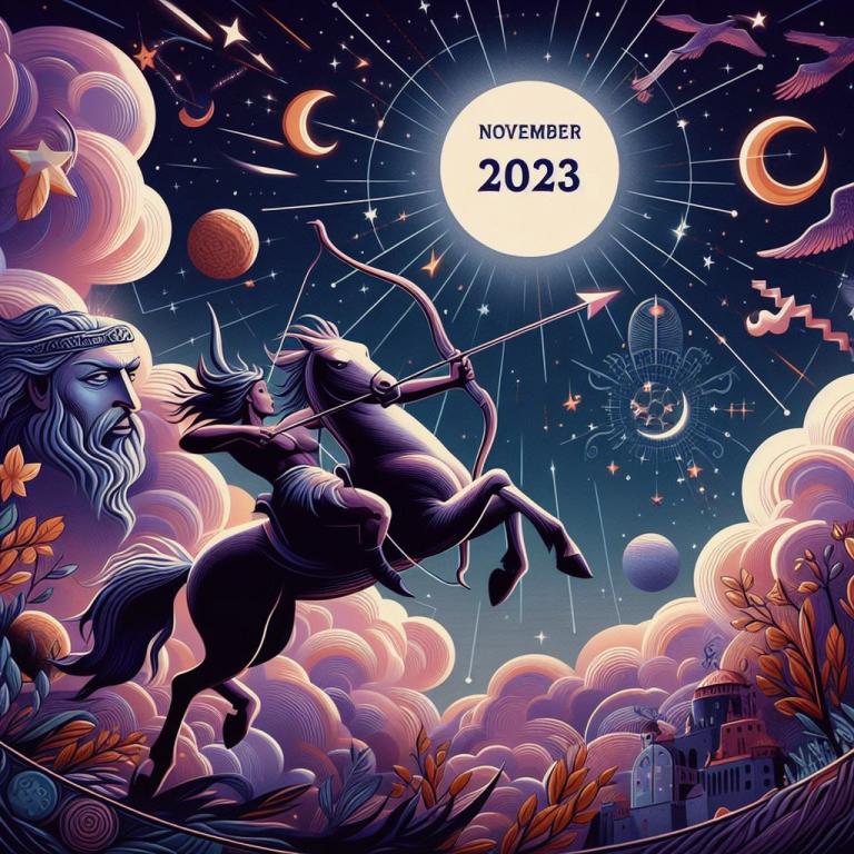 Гороскоп на ноябрь 2023 года для Стрельцов
