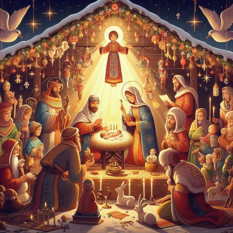 Традиции Рождества Христова в России: История празднования Рождества Христова