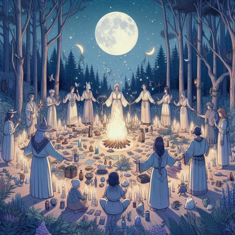 Обряды в полнолуние: Лунный календарь – влияние на магические ритуалы