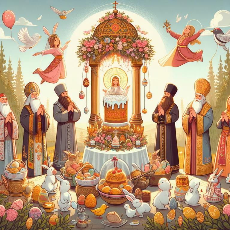 Русские традиции и обычаи на Пасху