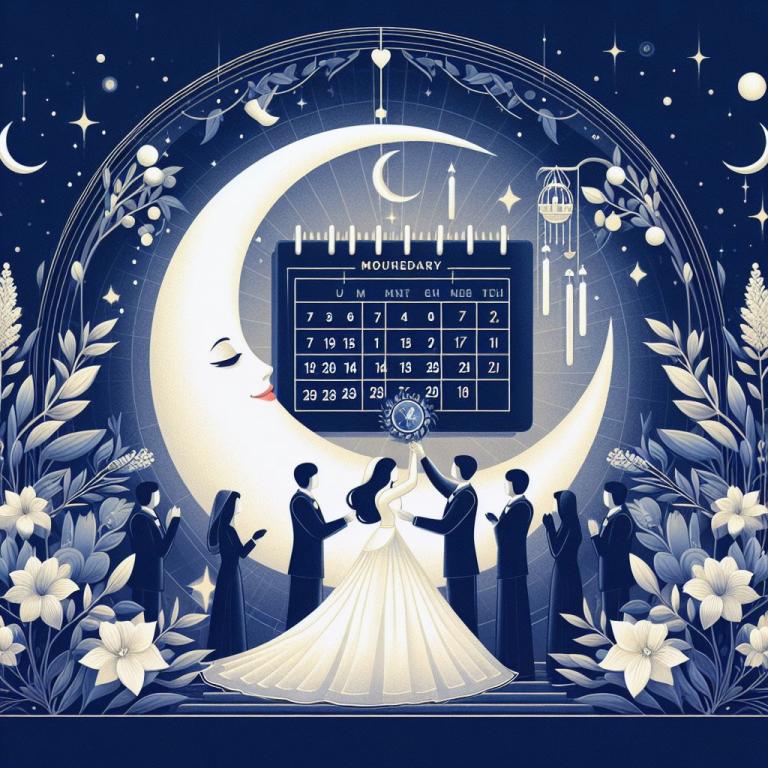 Лунный календарь свадеб: Лунный календарь свадеб на октябрь, выбираем благоприятную дату