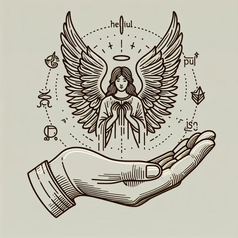 Значение линии Ангела-Хранителя на руке: Легко ли найти ангельскую черту