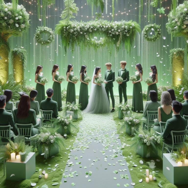 Зеленая свадьба: Как называется неделя после свадьбы