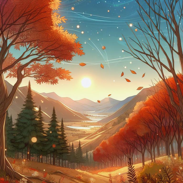 Уж небо осенью дышало: Стихи про ноябрь для детей